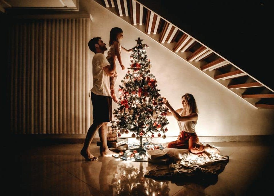 Les fêtes de fin d'année en famille